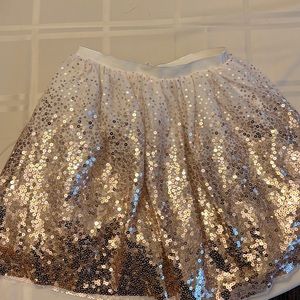 Gold sequin HM skirt